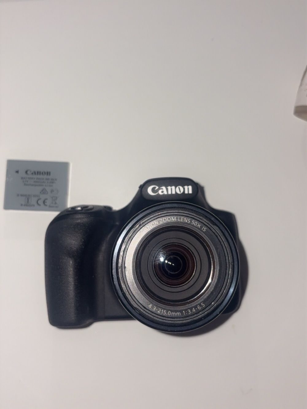 Canon Black Digital Camera with 50x Zoom Lens